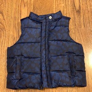 Toddler puffer vest